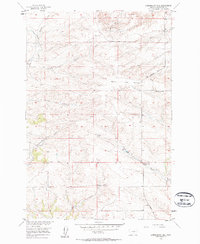 Download a high-resolution, GPS-compatible USGS topo map for Lindemulder Hill, MT (1958 edition)