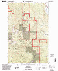Download a high-resolution, GPS-compatible USGS topo map for Lion Mountain, MT (1996 edition)