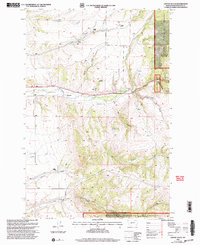 Download a high-resolution, GPS-compatible USGS topo map for Lippert Gulch, MT (2004 edition)