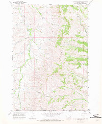 Download a high-resolution, GPS-compatible USGS topo map for Little Bear Creek, MT (1971 edition)