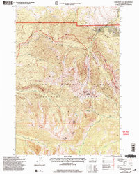 Download a high-resolution, GPS-compatible USGS topo map for Livingston Peak, MT (2005 edition)