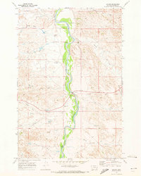 Download a high-resolution, GPS-compatible USGS topo map for Locate, MT (1973 edition)