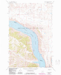 Download a high-resolution, GPS-compatible USGS topo map for Locke Ranch, MT (1988 edition)