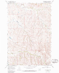 Download a high-resolution, GPS-compatible USGS topo map for Lodge Grass NE, MT (1986 edition)