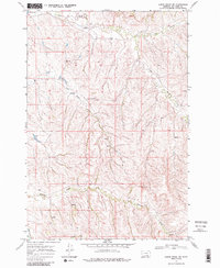 preview thumbnail of historical topo map of Big Horn County, MT in 1967