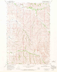Download a high-resolution, GPS-compatible USGS topo map for Lodge Grass NE, MT (1971 edition)