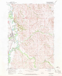 Download a high-resolution, GPS-compatible USGS topo map for Lodge Grass, MT (1971 edition)