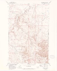 Download a high-resolution, GPS-compatible USGS topo map for Lodge Pole NE, MT (1974 edition)
