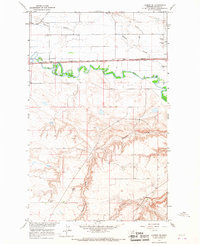 Download a high-resolution, GPS-compatible USGS topo map for Lohman SE, MT (1967 edition)