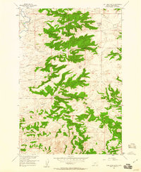 Download a high-resolution, GPS-compatible USGS topo map for Lone Indian Butte, MT (1960 edition)