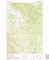 Download a high-resolution, GPS-compatible USGS topo map for Lone Indian Peak, MT (1986 edition)
