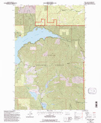 Download a high-resolution, GPS-compatible USGS topo map for Lone Lake, MT (1997 edition)
