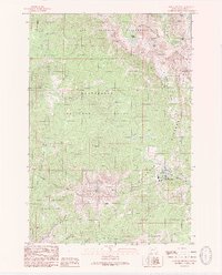 Download a high-resolution, GPS-compatible USGS topo map for Lone Mountain, MT (1989 edition)