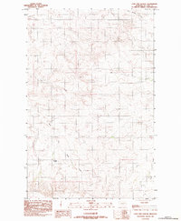 Download a high-resolution, GPS-compatible USGS topo map for Lone Pine School, MT (1983 edition)