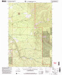 Download a high-resolution, GPS-compatible USGS topo map for Loneman Creek, MT (2003 edition)