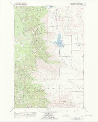 Download a high-resolution, GPS-compatible USGS topo map for Lonepine, MT (1989 edition)