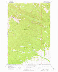 Download a high-resolution, GPS-compatible USGS topo map for Long Peak, MT (1975 edition)