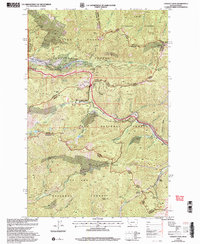 Download a high-resolution, GPS-compatible USGS topo map for Lookout Pass, MT (2003 edition)