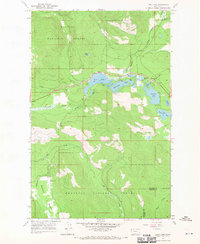 Download a high-resolution, GPS-compatible USGS topo map for Loon Lake, MT (1970 edition)
