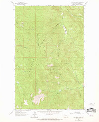 Download a high-resolution, GPS-compatible USGS topo map for Lost Creek Divide, MT (1969 edition)