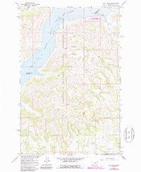Download a high-resolution, GPS-compatible USGS topo map for Lost Creek, MT (1987 edition)