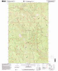 Download a high-resolution, GPS-compatible USGS topo map for Lost Horse Mountain, MT (2000 edition)