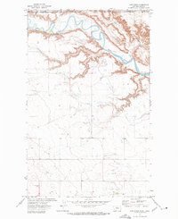 Download a high-resolution, GPS-compatible USGS topo map for Lost River, MT (1975 edition)