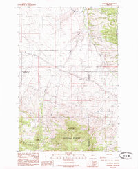 preview thumbnail of historical topo map of Lewis and Clark County, MT in 1985