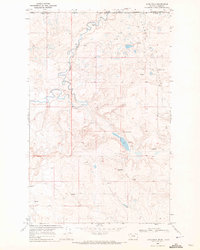 Download a high-resolution, GPS-compatible USGS topo map for Love Rock, MT (1972 edition)