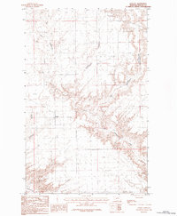Download a high-resolution, GPS-compatible USGS topo map for Lovejoy, MT (1984 edition)