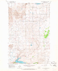 Download a high-resolution, GPS-compatible USGS topo map for Lower Crow Reservoir, MT (1966 edition)