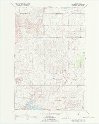Download a high-resolution, GPS-compatible USGS topo map for Lower Crow Reservoir, MT (1988 edition)