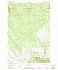 Download a high-resolution, GPS-compatible USGS topo map for Lower Seymour Lake, MT (1989 edition)