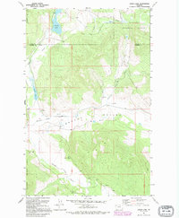 Download a high-resolution, GPS-compatible USGS topo map for Lynch Lake, MT (1995 edition)