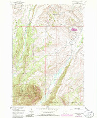 Download a high-resolution, GPS-compatible USGS topo map for Mackay Ranch, MT (1986 edition)