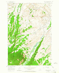 Download a high-resolution, GPS-compatible USGS topo map for Mackay Ranch, MT (1964 edition)