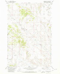 Download a high-resolution, GPS-compatible USGS topo map for Mailbox Hill, MT (1980 edition)
