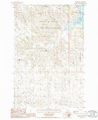 Download a high-resolution, GPS-compatible USGS topo map for Maloney Hill, MT (1986 edition)