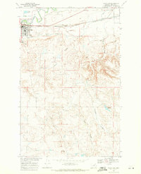Download a high-resolution, GPS-compatible USGS topo map for Malta East, MT (1971 edition)