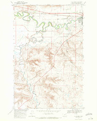 Download a high-resolution, GPS-compatible USGS topo map for Malta West, MT (1971 edition)