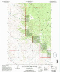 Download a high-resolution, GPS-compatible USGS topo map for Manger Park, MT (1997 edition)