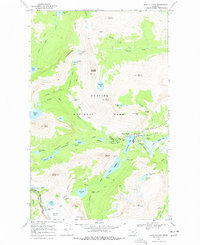 Download a high-resolution, GPS-compatible USGS topo map for Many Glacier, MT (1977 edition)