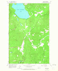 Download a high-resolution, GPS-compatible USGS topo map for Marion, MT (1967 edition)