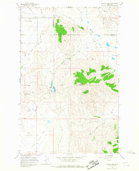 Download a high-resolution, GPS-compatible USGS topo map for Markle Pass, MT (1967 edition)