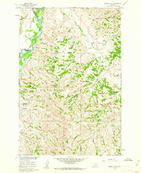 Download a high-resolution, GPS-compatible USGS topo map for Marsh Coulee, MT (1962 edition)
