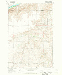 Download a high-resolution, GPS-compatible USGS topo map for Marsh SW, MT (1970 edition)