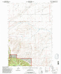 Download a high-resolution, GPS-compatible USGS topo map for Martin Coulee, MT (1997 edition)