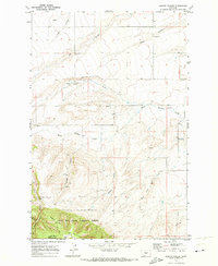 Download a high-resolution, GPS-compatible USGS topo map for Martin Coulee, MT (1973 edition)