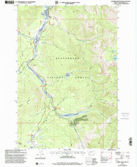 Download a high-resolution, GPS-compatible USGS topo map for Maurice Mountain, MT (2001 edition)