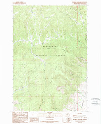 Download a high-resolution, GPS-compatible USGS topo map for Maverick Mountain, MT (1989 edition)